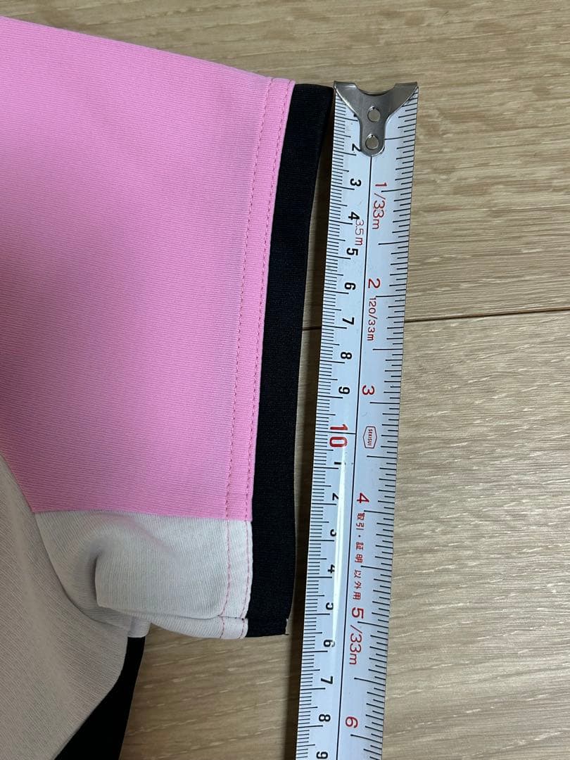 バドミントンウェア ピンク ブラック スカート付き