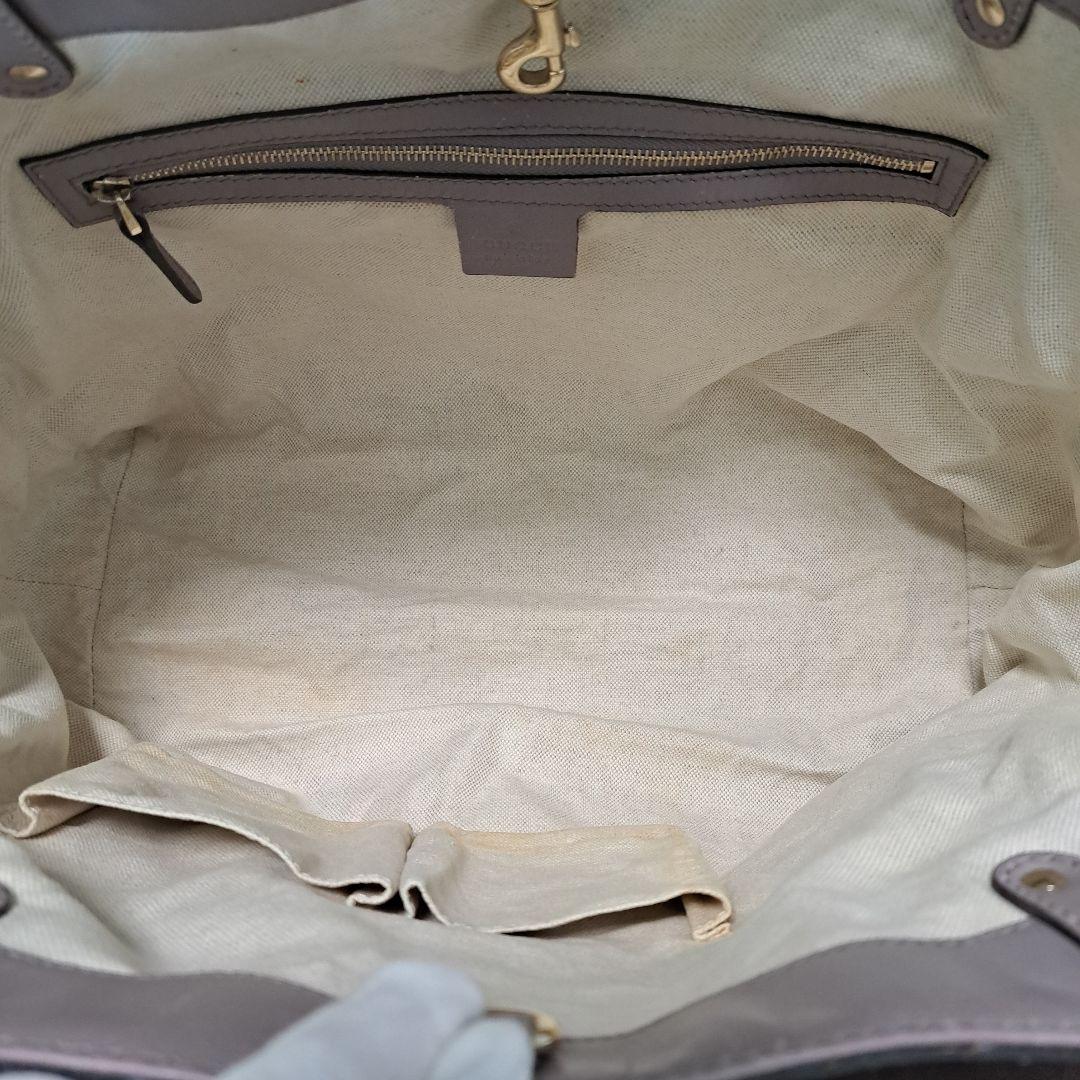 ✨️美品✨️ GUCCI グッチ GG マイクロシマ ポーチ付 バックラベンダー