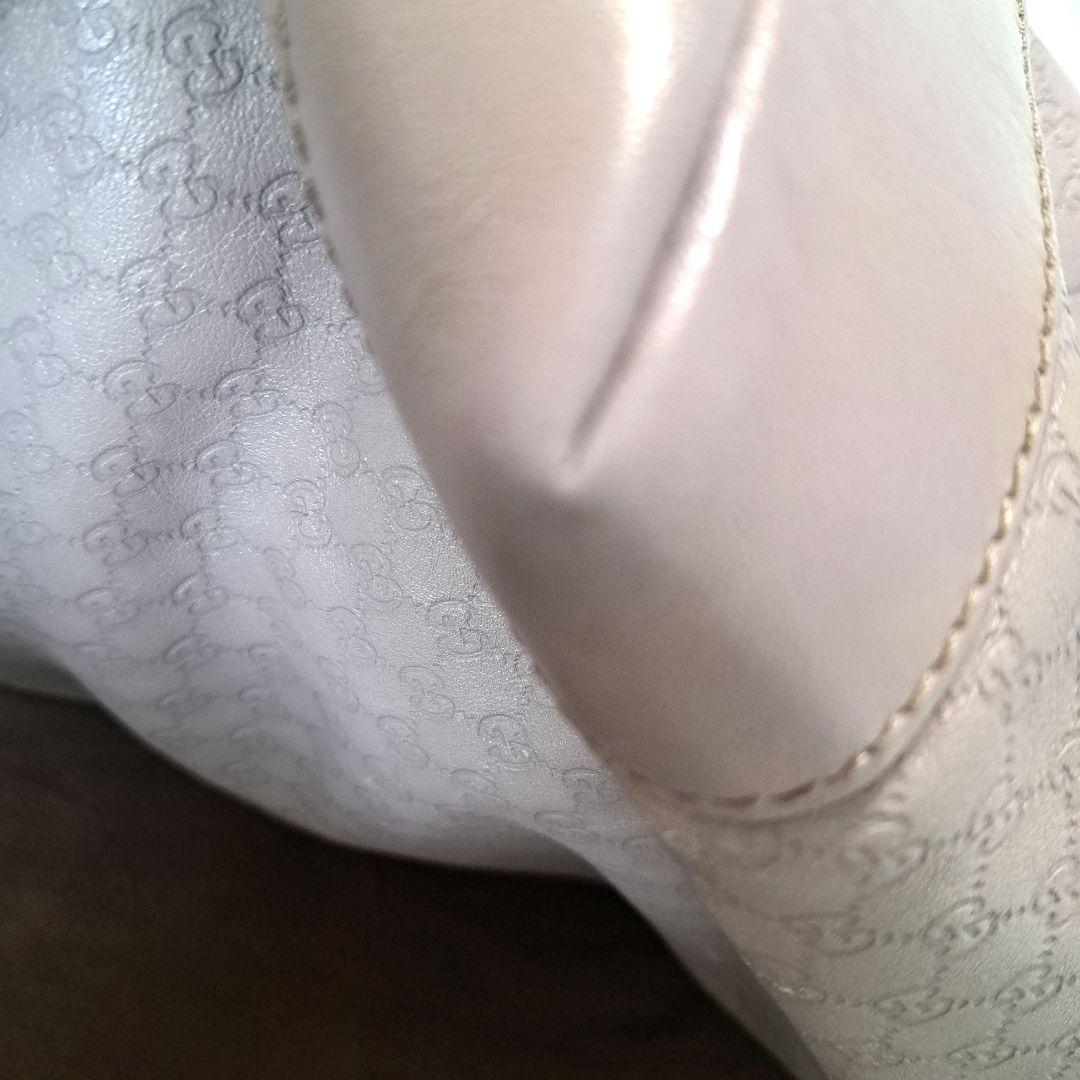 ✨️美品✨️ GUCCI グッチ GG マイクロシマ ポーチ付 バックラベンダー