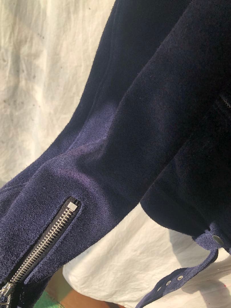 ★ミントコンディション★ NOISEMAKER 高級　牛革スエードWライダース