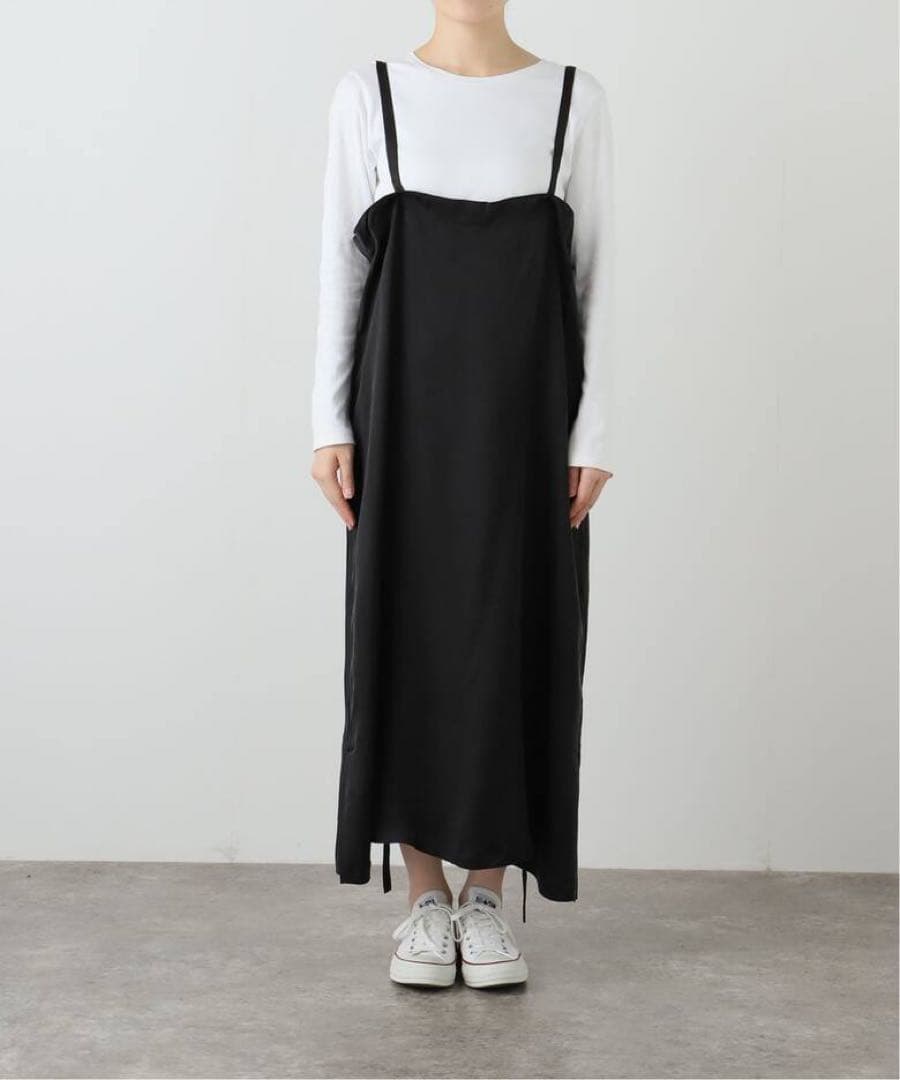 journal standard luxe キュプラタフタフリーフェイワンピース