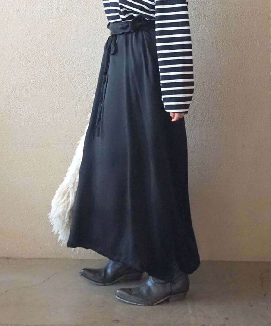 journal standard luxe キュプラタフタフリーフェイワンピース