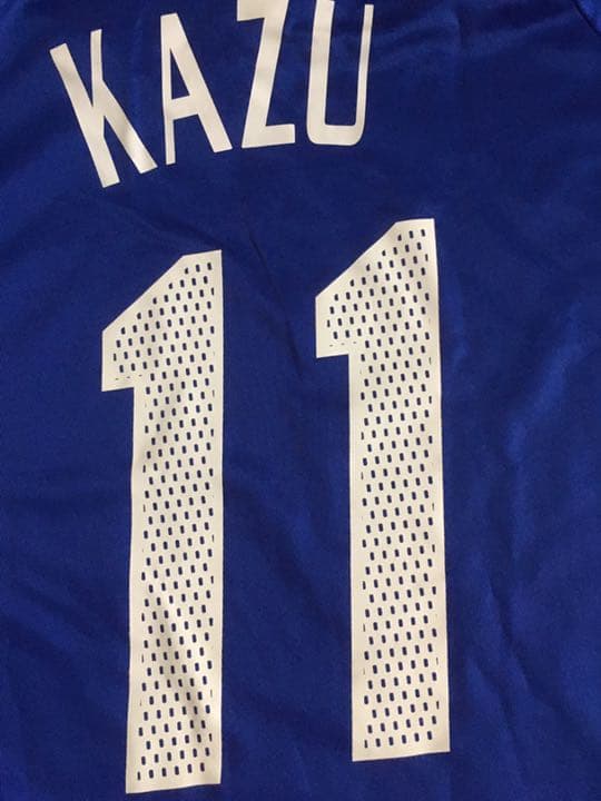 チャリティーマッチ　カズ ユニフォーム