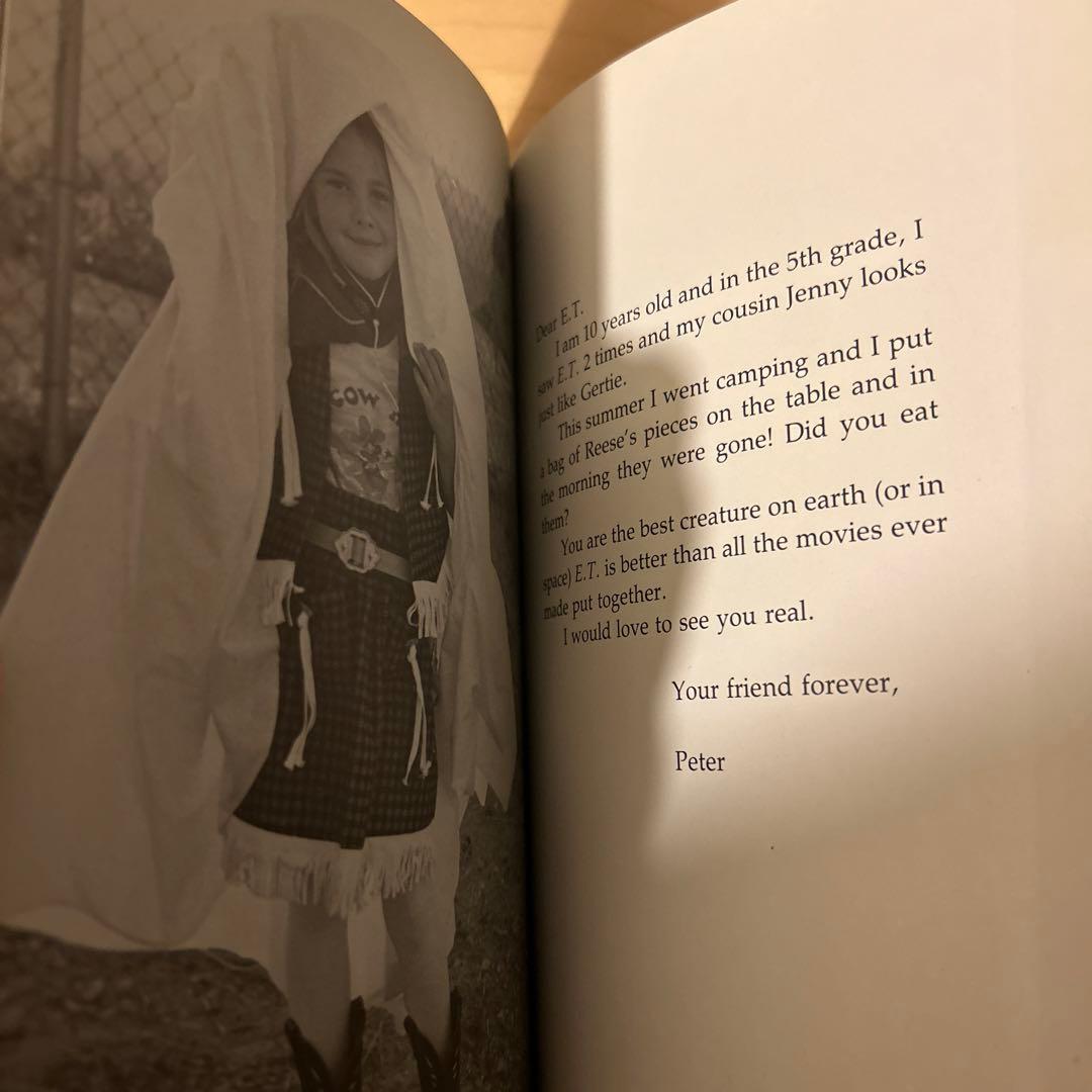 1983年　90’s 映画E.T.　BOOK★Letter To E.T.