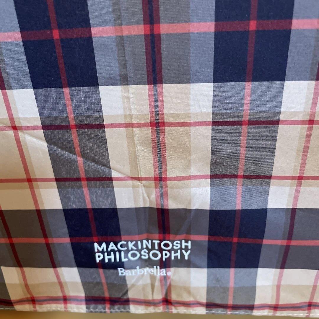マッキントッシュフィロソフィーバーブレア軽量折りたたみ傘55cm