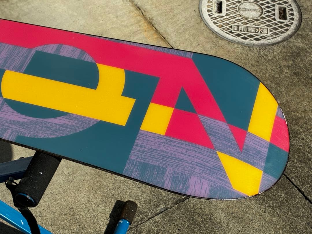 WAX済》バートンBURTON【FEATHER 140】FLAT TOP