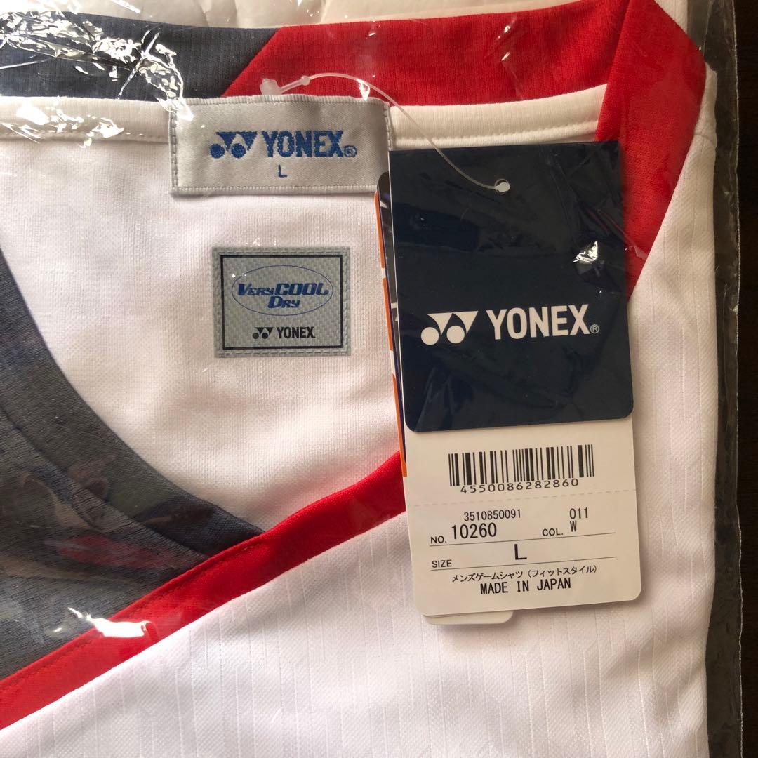 ヨネックス　ゲームシャツ　日本代表廃盤モデル