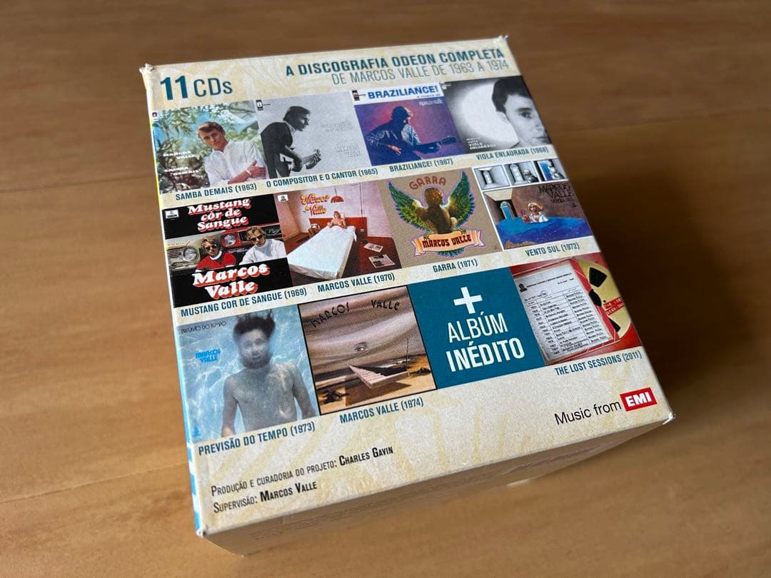 マルコス・ヴァーリ MARCOS VALLE リマスター CD BOX 11枚組