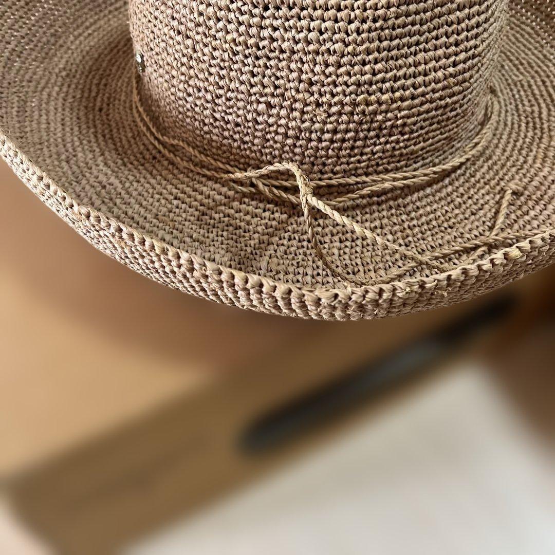 Helen Kaminski（ヘレンカミンスキー）　ラフィア麦わら帽子　タグ付き