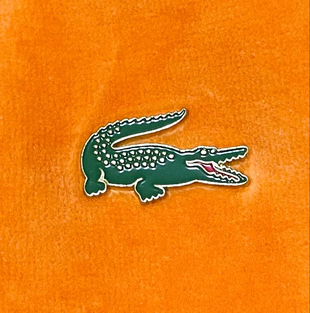 ラコステ ベロア ジャージ ジャケット オレンジ ユニセックス