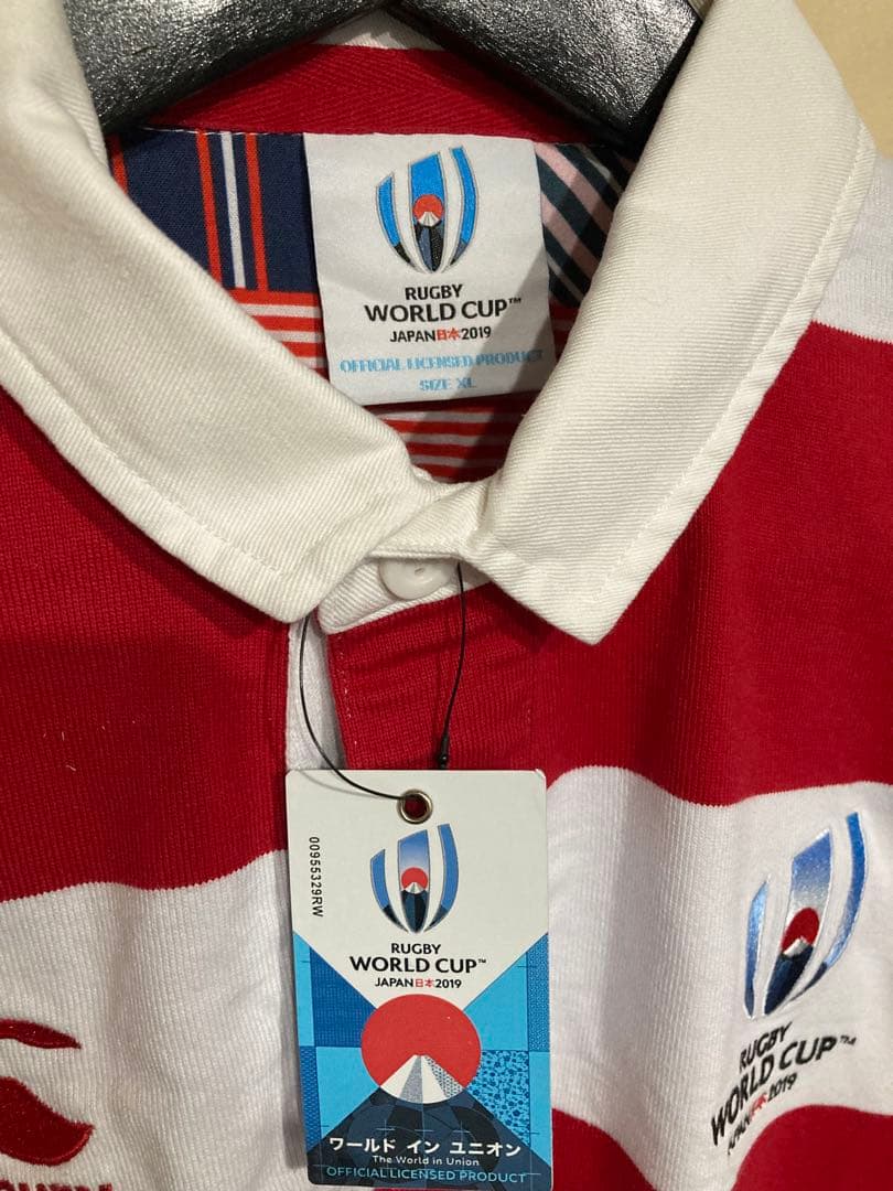 新品未使用ラガーシャツ　ラグビー日本代表 2019年ワールドカップ公式XLサイズ
