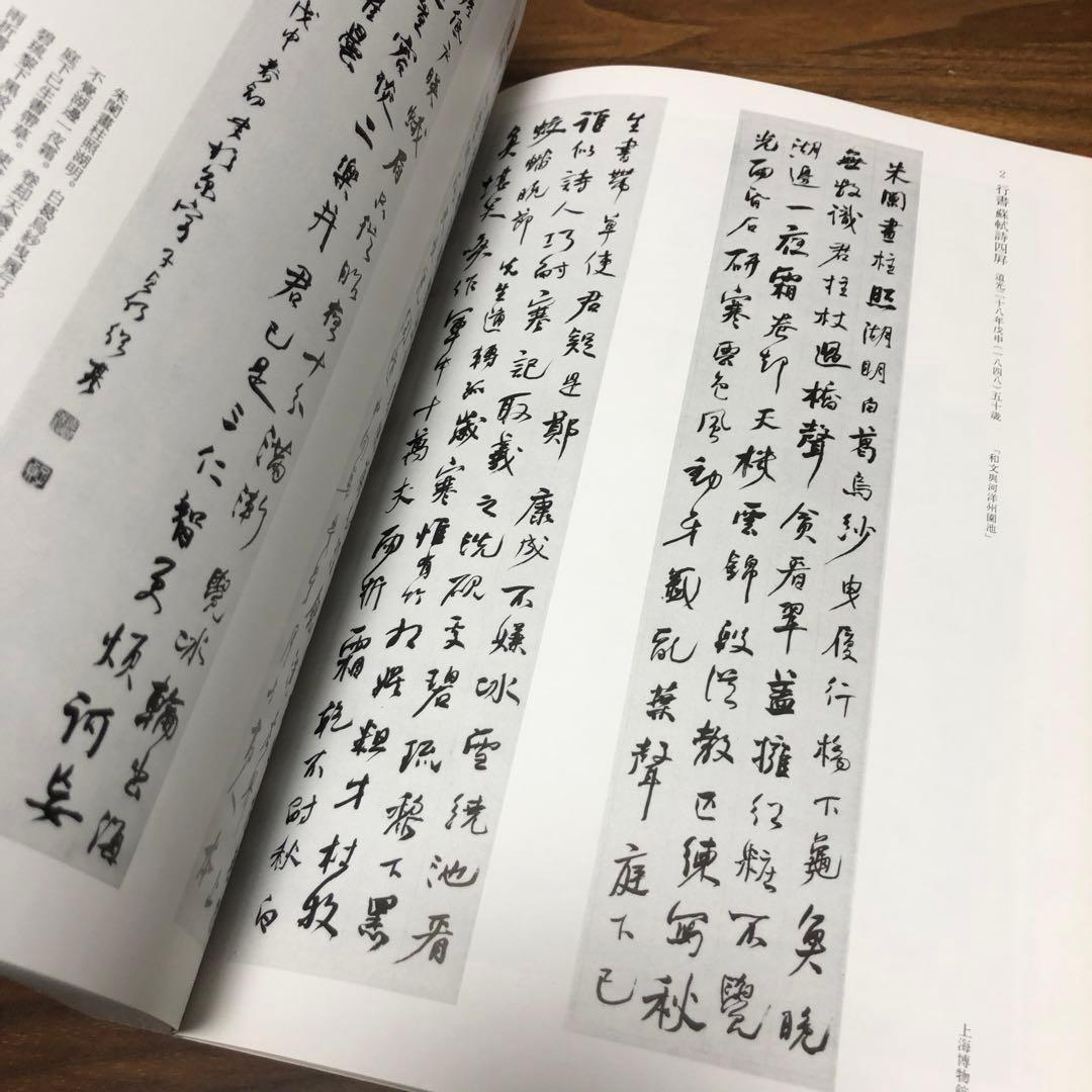 何紹基の書法 浅見錦龍編 二玄社 函入り 1995年 初版 書道 名蹟 作品集