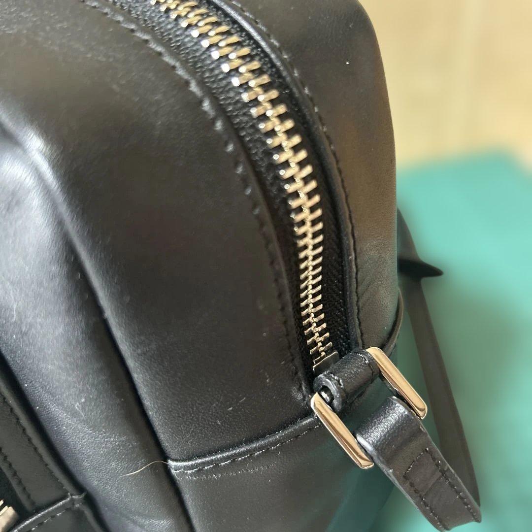 アニエスベー カメラバッグ アンジェル ショルダーバッグ 本革　 ワンポイント