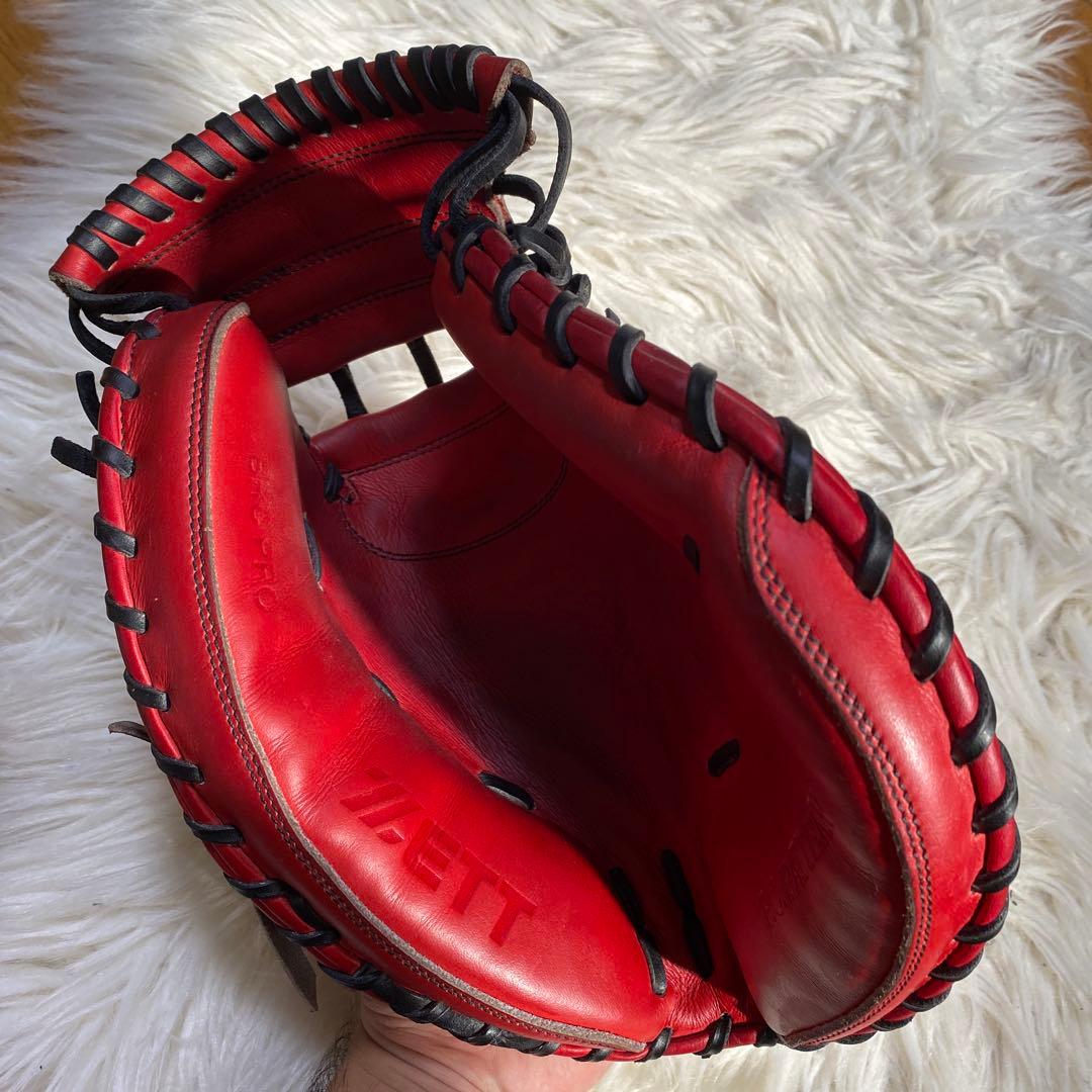 貴重　日本製　オーダー品　ZETT プロステイタス 軟式ミット　古田敦也モデル