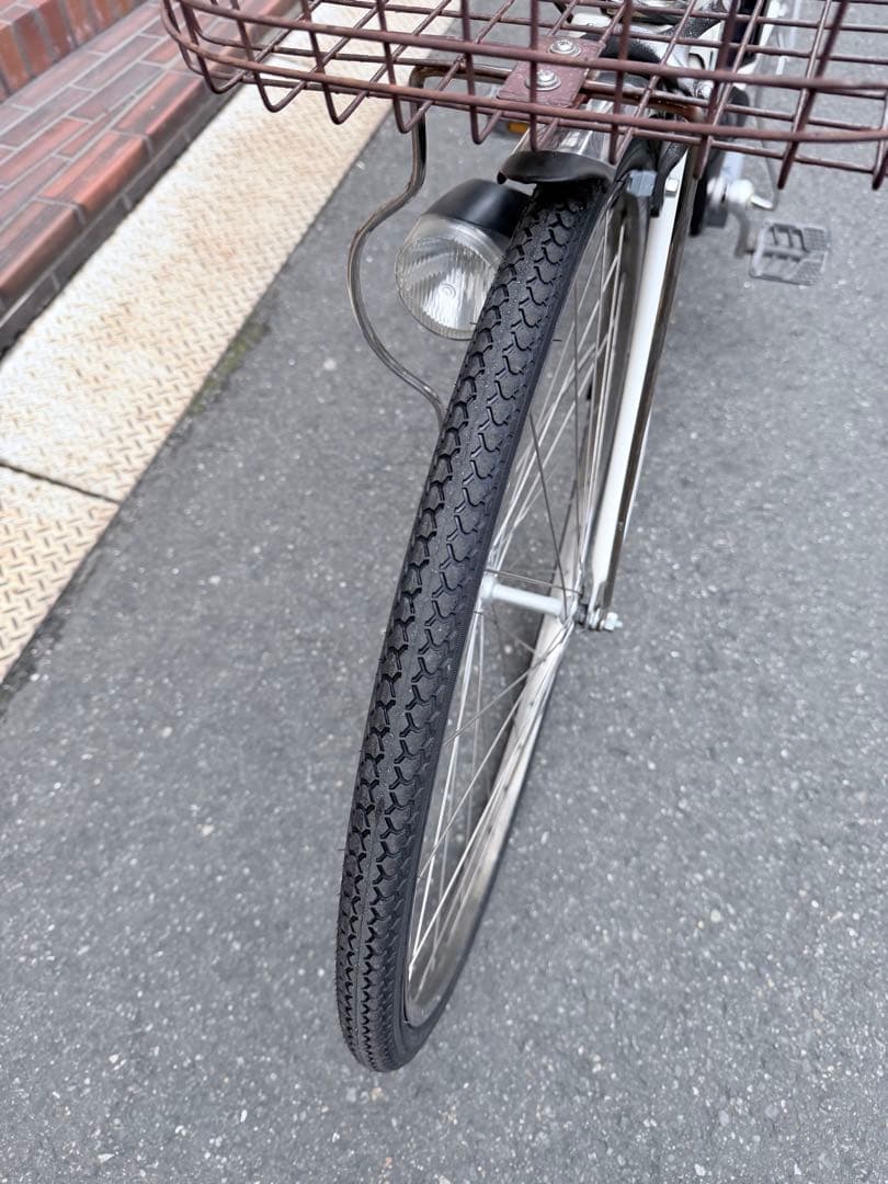 大阪府　パナソニック　電動アシスト自転車　26インチ　バッテリー8.9ah