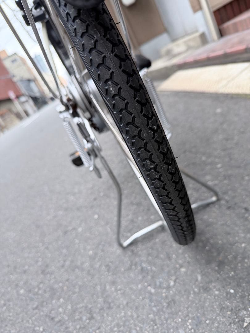 大阪府　パナソニック　電動アシスト自転車　26インチ　バッテリー8.9ah