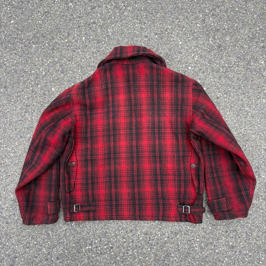 右*肘様 50s Woolrichマッキーノジャケット ハンティングジャケットU