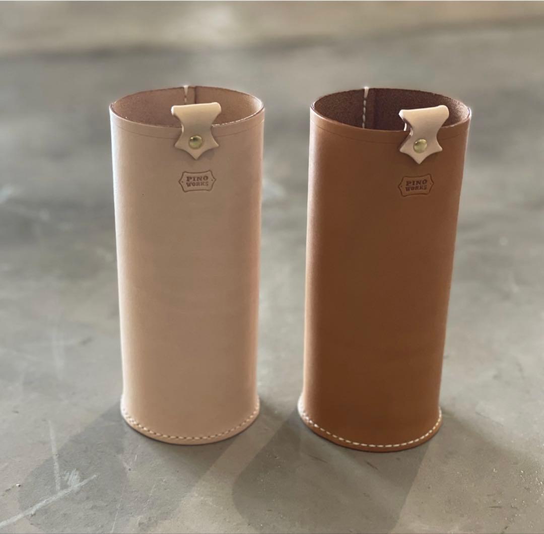 PINO WORKS ピノワークス CB缶レザージャケット