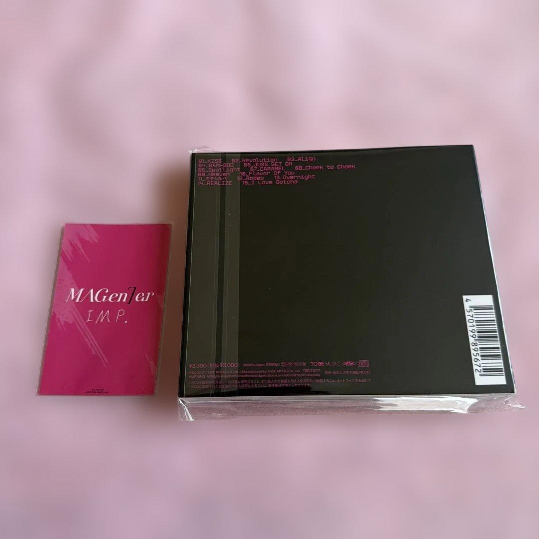 IMP. 「MAGenter」 通常盤CD＋セルフィーカード 横浜アリーナ限定