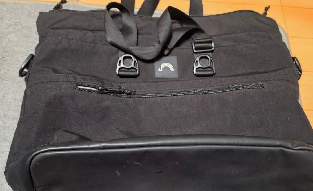 ジョーンズ ブラックボストンバッグ