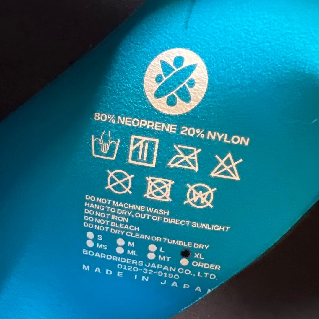 Quiksilver ウェットフルスーツ 黒