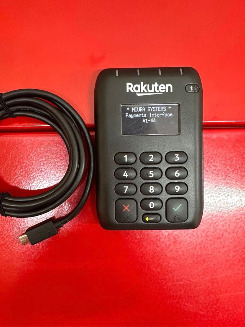 美品！初期化済み カードリーダー 決済端末 キャッシュレス タッチ決算対応！