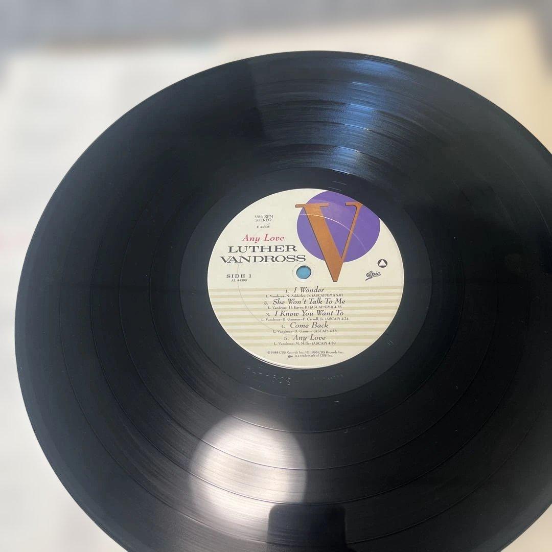 Y*K様 Luther Vandross まとめ売り　NEVER TOO LP