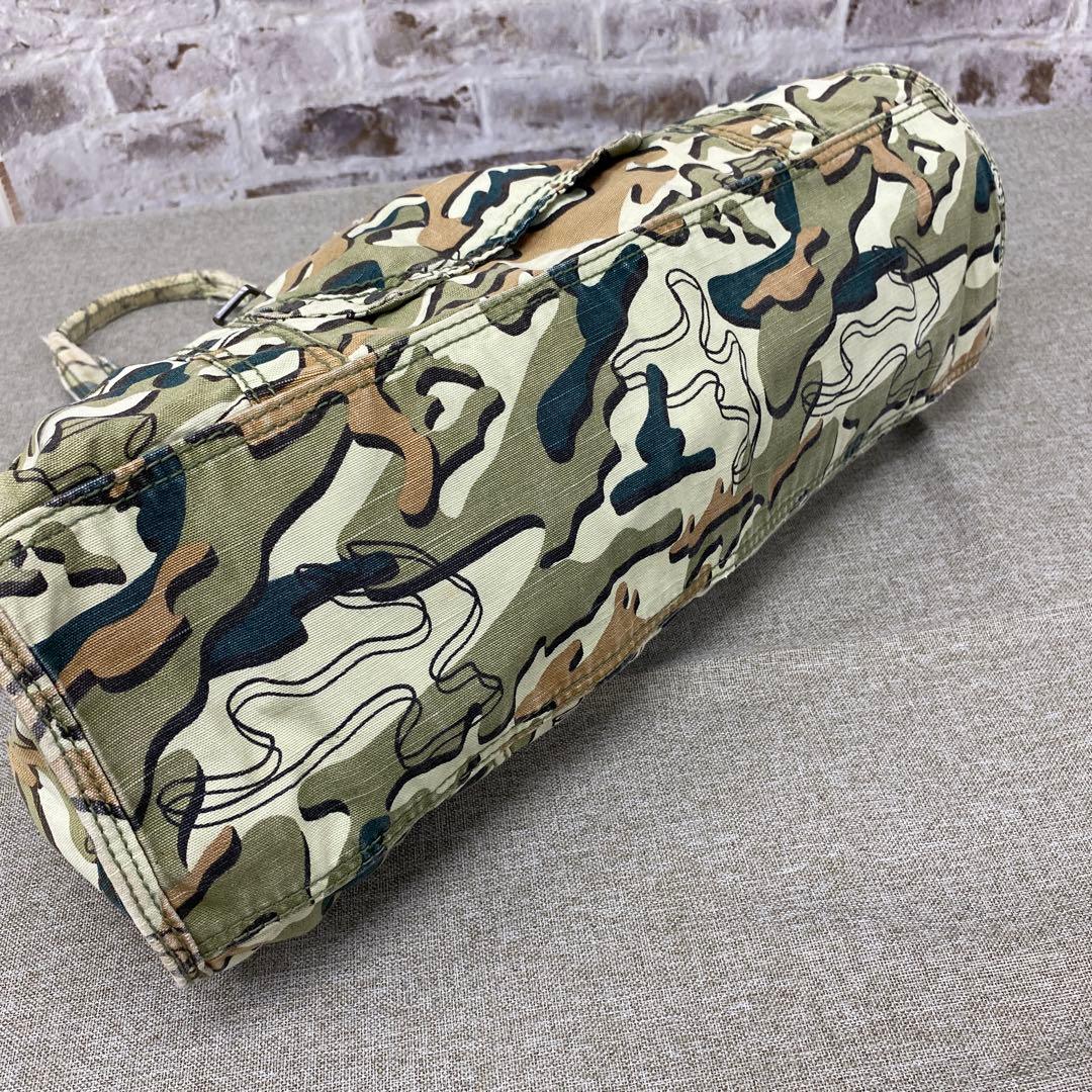 N988＊ DIESEL ディーゼル 迷彩 バッグ Y2K ストリート カモフラ