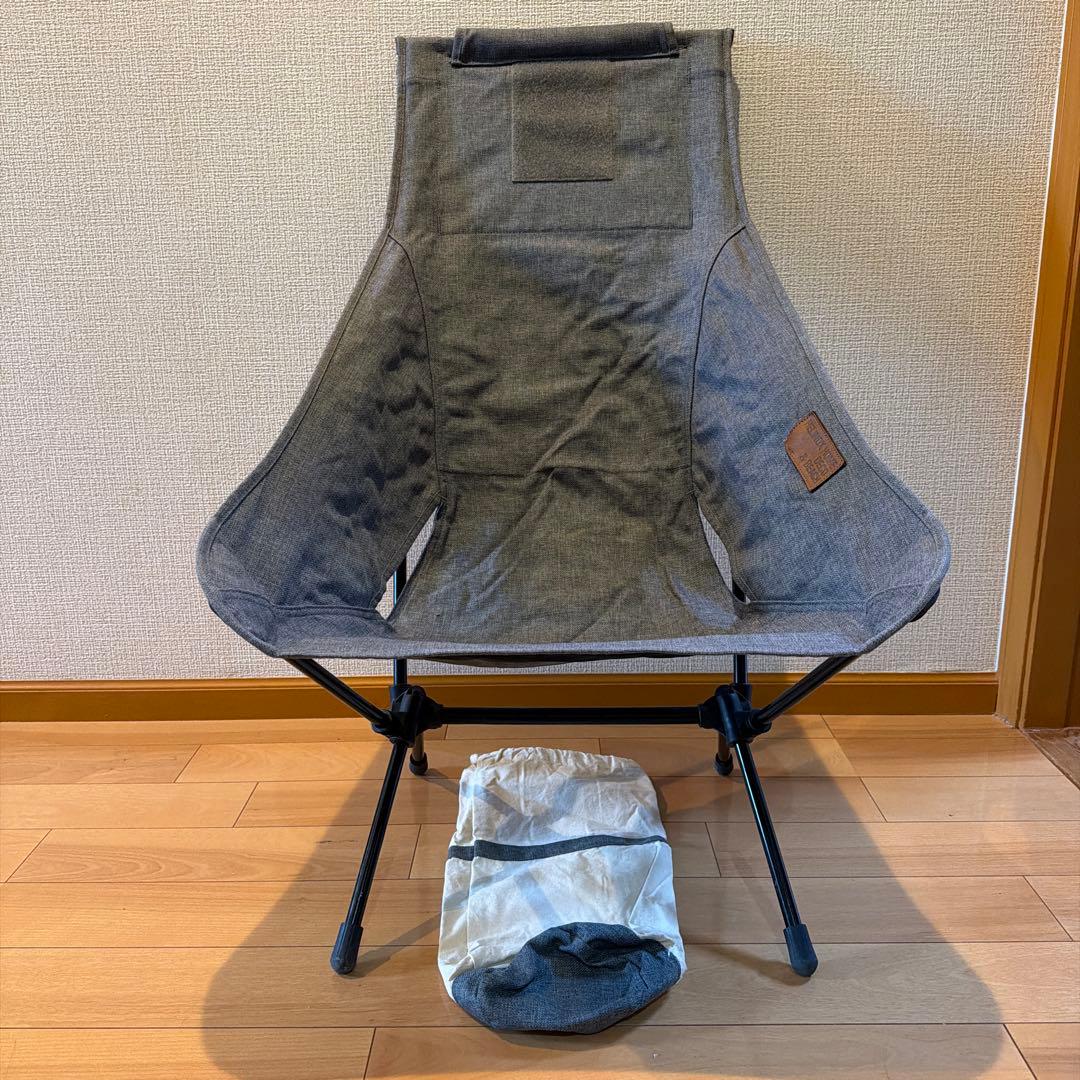 Helinox ヘリノックス チェアツーホーム グレー Chair two