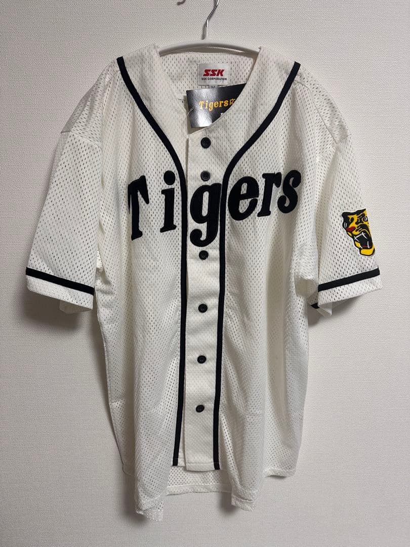 【未使用】阪神タイガース　SSK 応援福　ユニホーム　メッシュ　タグ付き