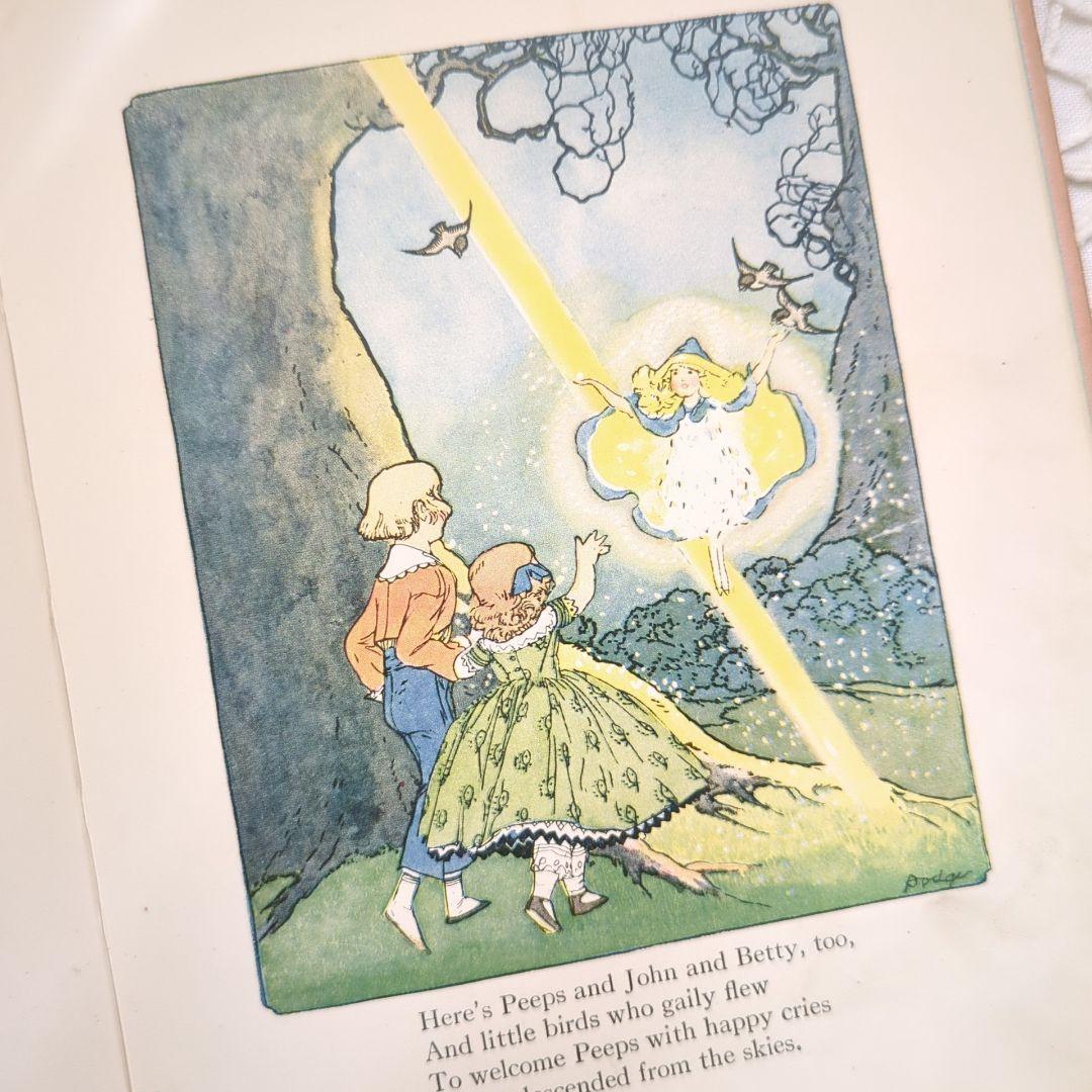 リュヌとリュカ 稀少1918アンティーク絵本 洋書 ヴィクトリアン