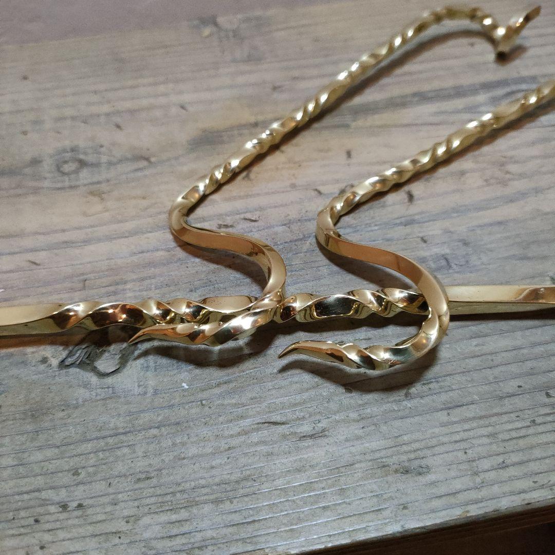 真鍮製ランタンスタンド