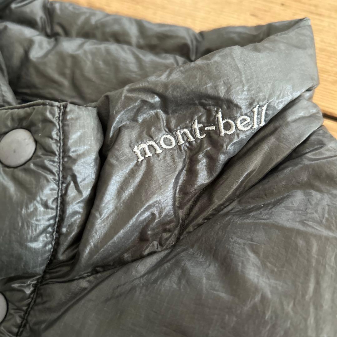 モンベル　スペリオダウン　ベスト　ダークグレー　サイズ L