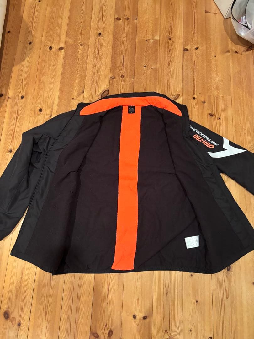 ASICS ジャージ上下セット ブラック　XL