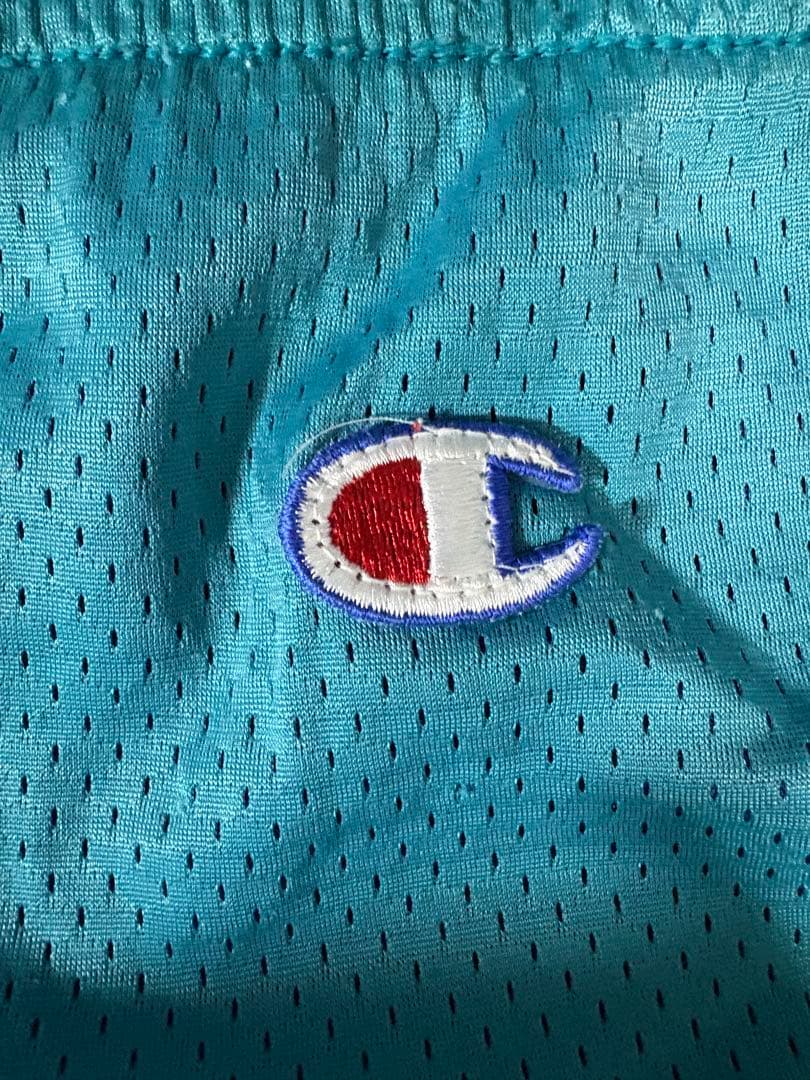 80s Champion USA製　バスパン　リバーシブル 希少　紫　水色