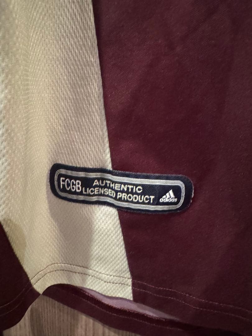 ビンテージアディダス リーグアン ジロンダンボルドー ユニフォーム フットボール