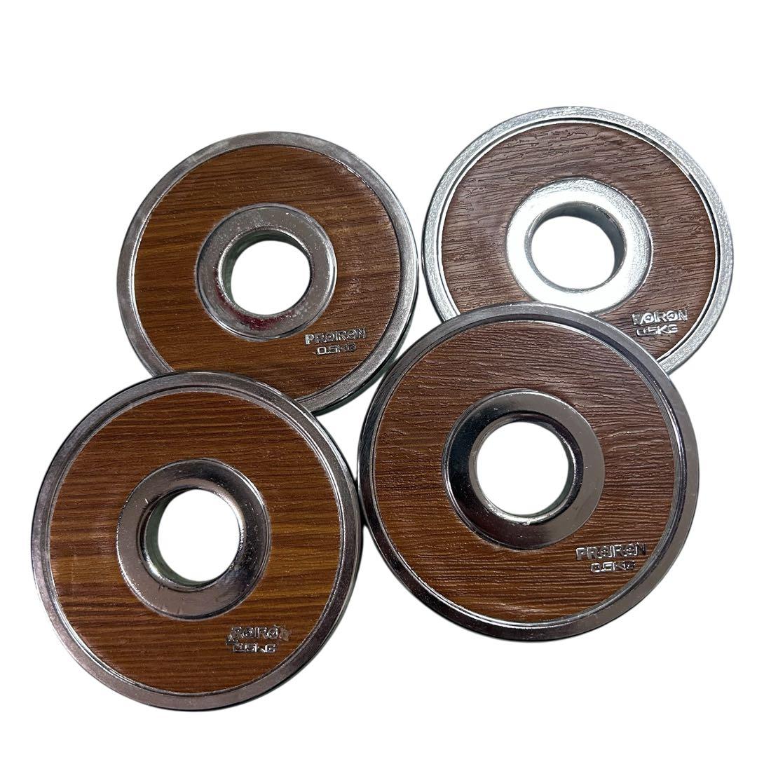 ダンベル PROIRON 2.5kg×4枚、1.25kg×4枚、0.5kg×4枚