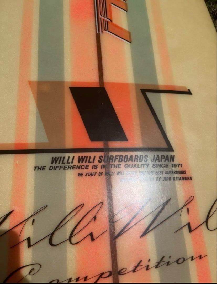 WILLIWILI オールドサーフボード　ウィリーウィリー　ロングボード　9ft