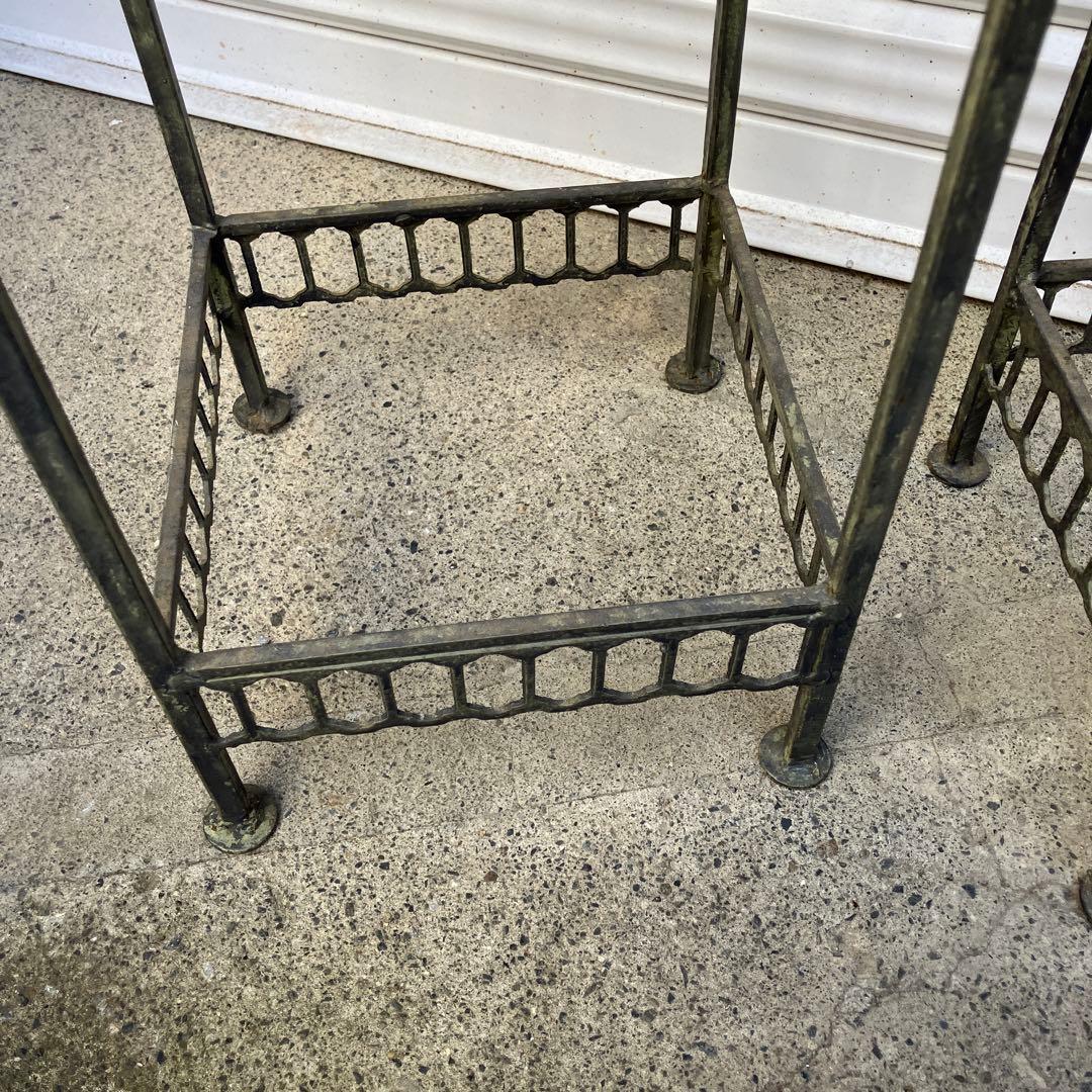 アンティーク調　花台　スタンドセット