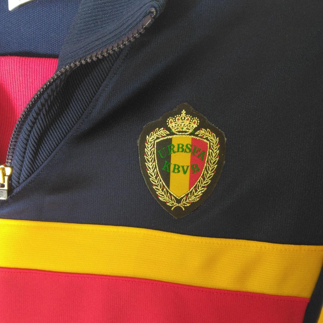 adidas 80年代ベルギー代表 ジャージ:国産限定品:デサント製品日本製。