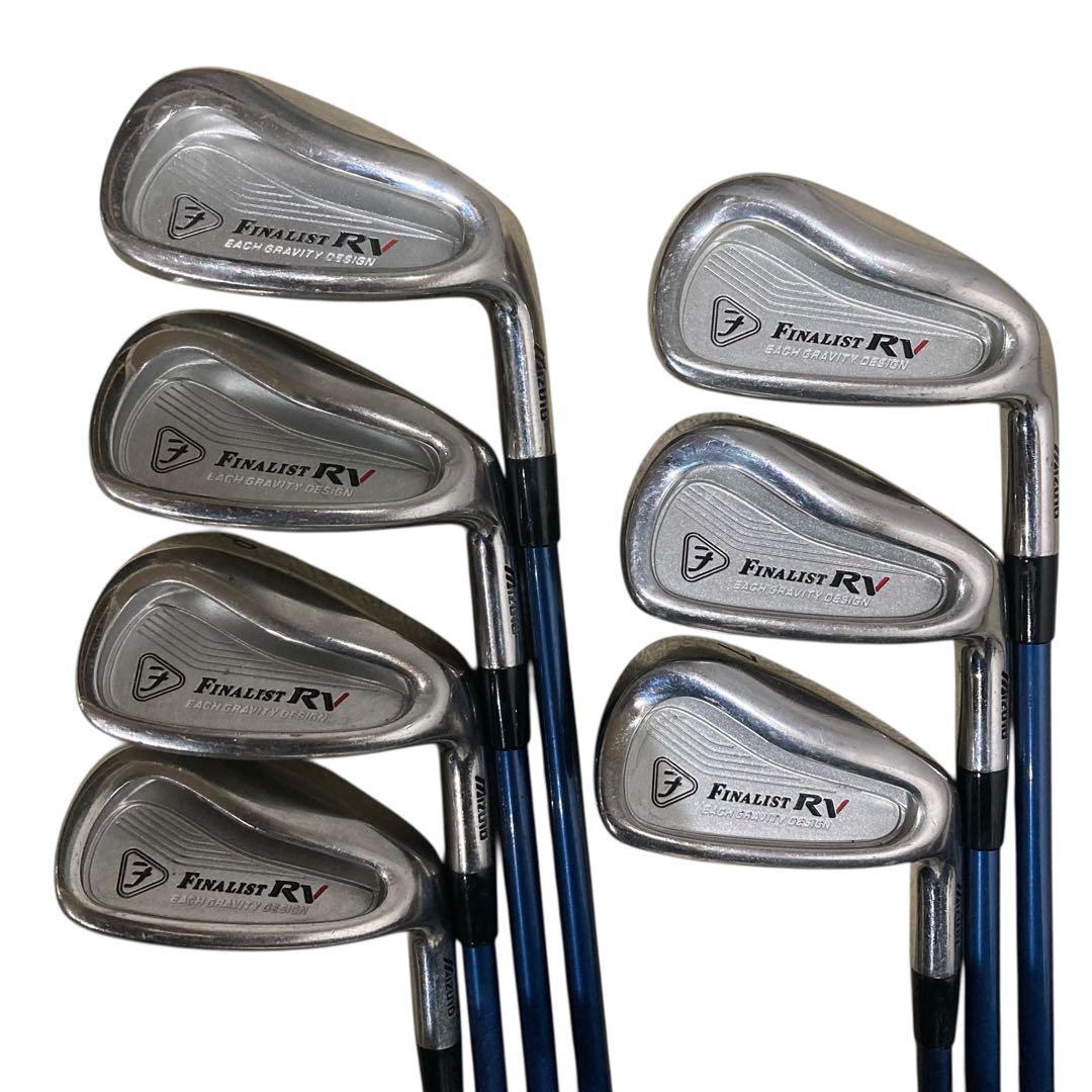 初心者おすすめ ミズノ Finalist RV アイアン7本セット5〜9.P.S
