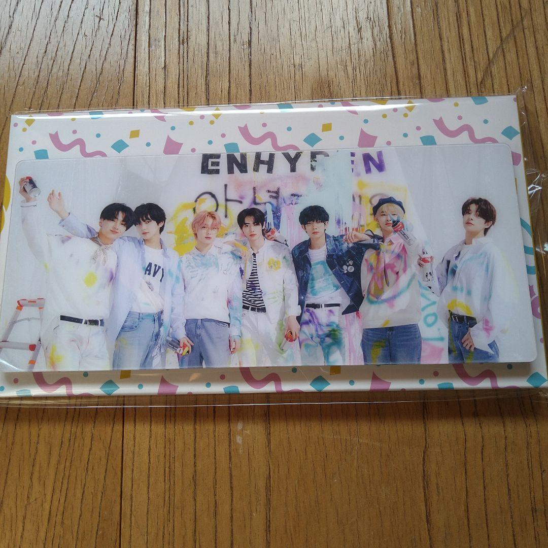 ENHYPEN 1stANNIVERSARYフォトフレーム＆トレカ7枚セット