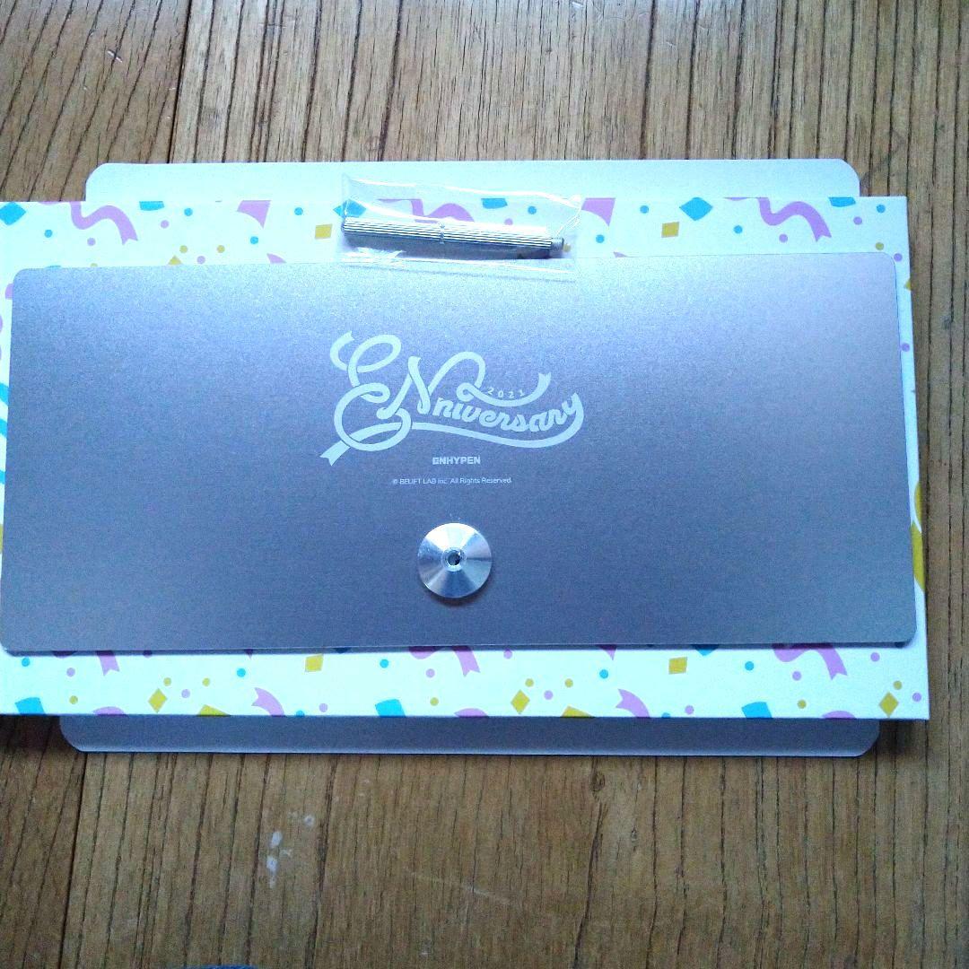 ENHYPEN 1stANNIVERSARYフォトフレーム＆トレカ7枚セット