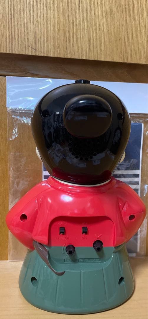 【未使用】　坂本竜馬　目覚まし時計　からくり　置き時計　限定　動作確認済み