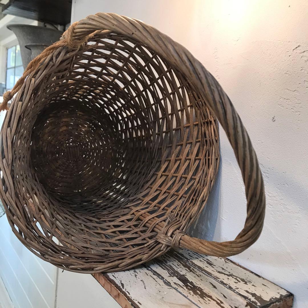 ★フランスアンティークバスケット★