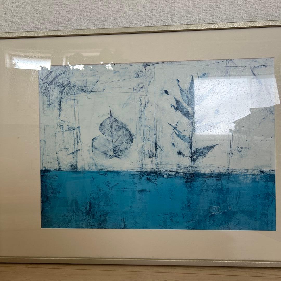 アンティーク調アート　ボタニカルアート　額絵　絵画