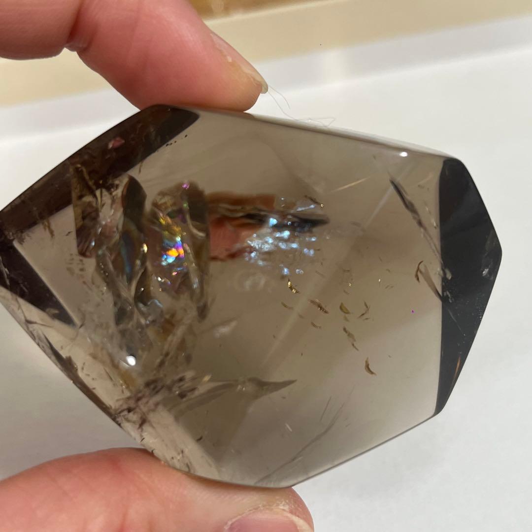 【天然石】スモーキー(ゼウス)シトリンクォーツ 専用箱付き 111.5g