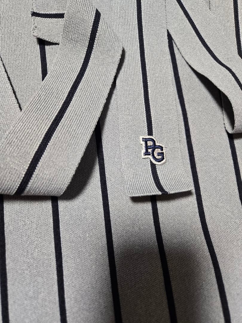 ❣️美品❣️PGパーリーゲイツモックネック、ニット素材のワンピース★サイズ1