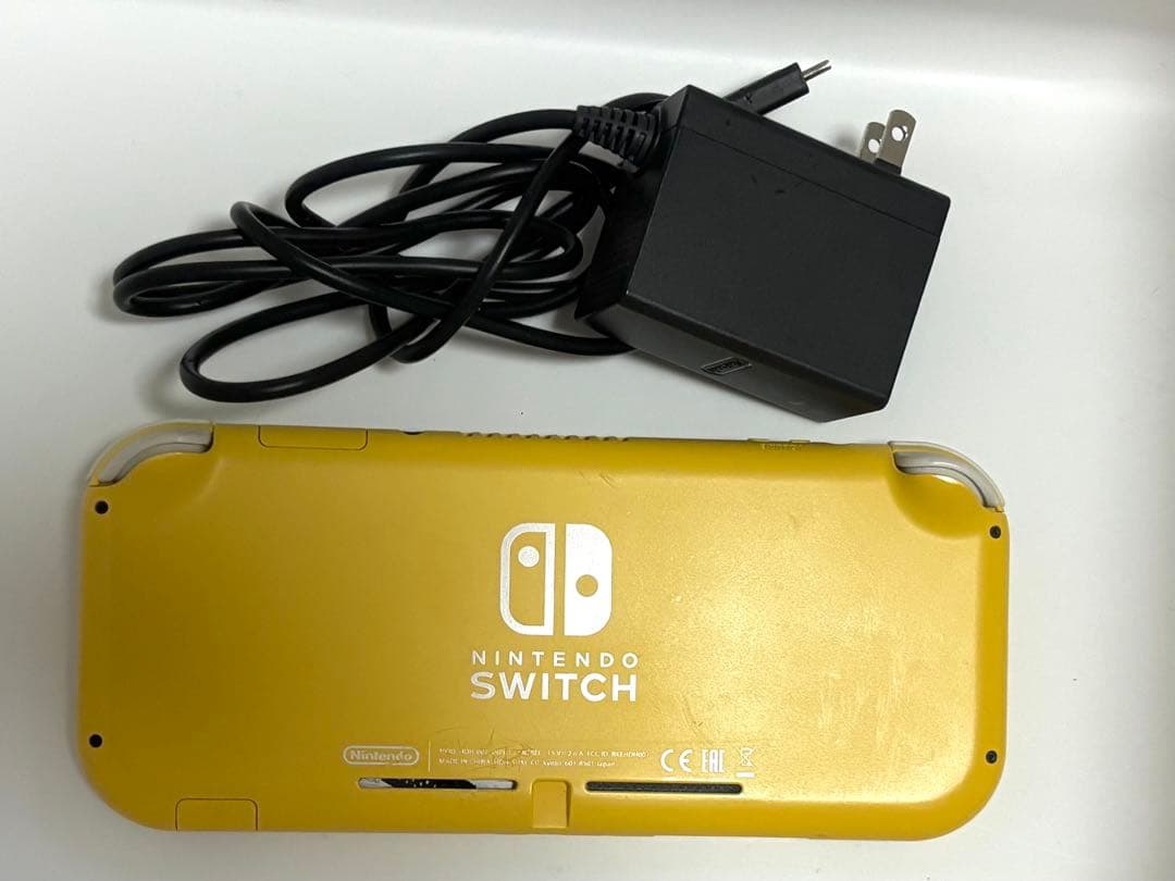 l*n様 【ジャンク】Switch Lite イエロー　本体 左スティック不良／