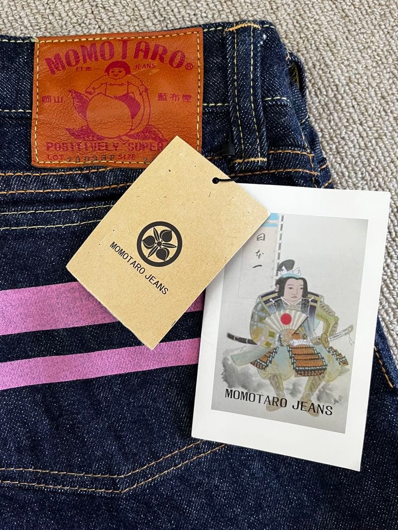 MOMOTARO ストレートデニム ダークインディゴ